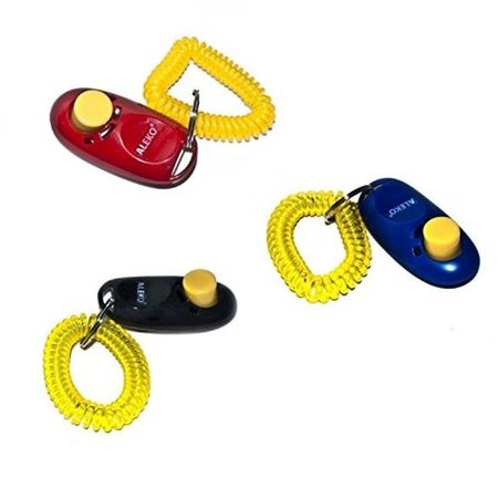 PETICARE Dog Training Clicker; Multicolor - Pack of 3 PE881552